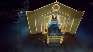 Our Lady of Grace Parish Church at night