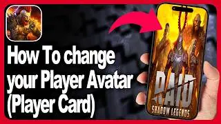 How To change your player avatar (player card) in Raid: Shadow Legends? - Step By Step