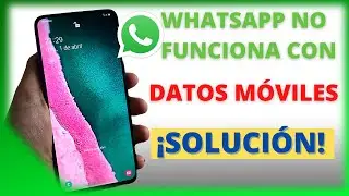 Mi whatsapp no funciona con DATOS MOVILES. No conecta. SOLUCIÓN REAL