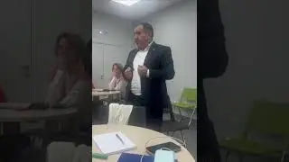 Выступление Салманова  на семинаре в Росмолодежи