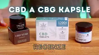 Recenze: nejlepší české CBD a CBG kapsle #TOP3