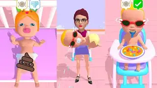 Baby Factory All Levels Gameplay Android IOS, Best Mobile Games New Update P172