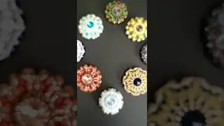 Коллекция готова❤ мастер-класс на моём канале #брошь #jewelry #брошка #brooch #jewellery #mc #бисер