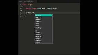 #Square & #Cube program in #Java