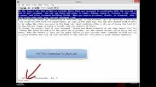 How to Mark Set the text in Epsilon Text Editor - Epsilon Tutorial