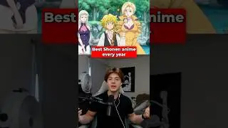 Best shonen anime every year