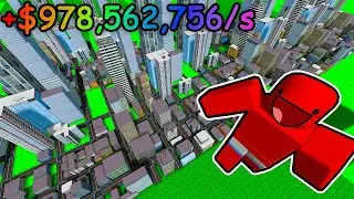 Building a MINI CITY to make MILLIONS in Roblox!