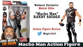 Macho Man Randy Savage Action Figure Review - Mattel WWE Elite Exclusive