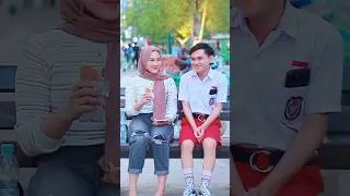 Bocah sd di suapin sama cewek cantik😂 