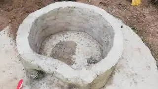 Очаг из арт бетона своими руками! Часть 1!