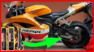 Come pulire la catena della moto
