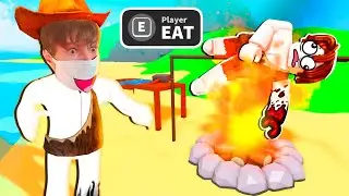 😰ВЫЖИВАЮ НА НЕОБИТАЕМЫХ ОСТРОВАХ В ROBLOX!!! / The Survival Game