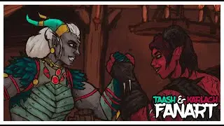 Taash & Karlach//Fanart