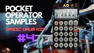POCKET OPERATOR KO-33 Basic Drum Kit #4 Sample