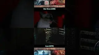 Side-by-side: Alien (1979) vs. Deep Space (1988) #shorts #alien #ridleyscott #plagiarism