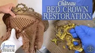 Restoring a Bed Crown from the Second French Empire