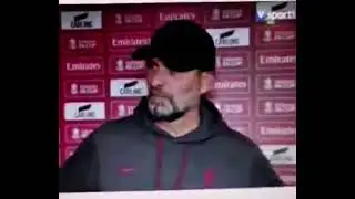 Jurgen Klopp calls a reporter FAT😳👀