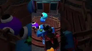Rainbow Friends [CHAPTER 2] Walkthrough!   (She Knows) 