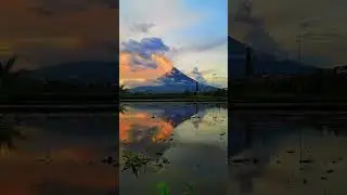 Embrace the Fiery Beauty #mayon #volcano #shorts #reels #travel #youtubeshorts #lovethephilippines