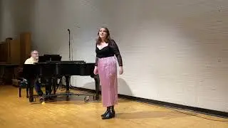 Marie Tohill '25 performs 