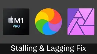 Stalling & Lagging in Affinity Photo with M1 MacBook Pro / Apple Silicon? Check this fix out...