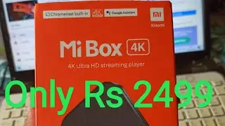 Unboxing Mi Ultra 4K Smart Box Only 2499 (Normal TV to Smart TV)