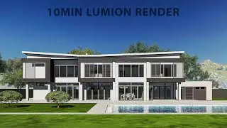 How I Create Realistic Renders in Lumion 12 in 10 min