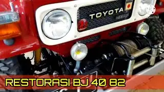 RESTORASI LAND CRUISER BJ 40 DIESEL 1982 || JEEPNYA PARA PRIA