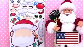 Christmas Characters with Stickers 🇺🇸