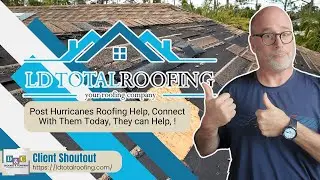 Need Help With Your roof After Hurricanes Milton & Helene? LD Total Roofing Can Help!