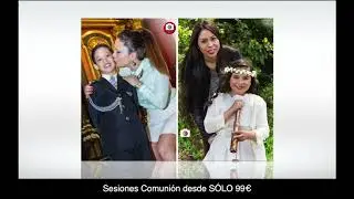Fotógrafo Comunión Pamplona España
