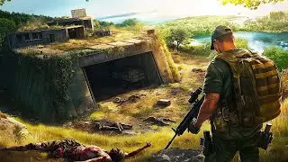 Exploring an Abandoned Military Bunker in SCUM...