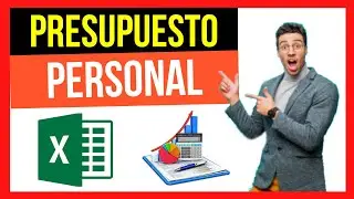 💰Como hacer un presupuesto personal en excel