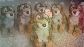 Webkinz Signature Red Wolf Unpackaging