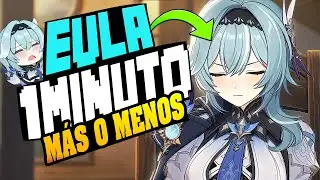 SACA SU POTENCIAL CON LA MEJOR BUILD de EULA en 1 MINUTO ❄️ | Eula Build - Genshin Impact