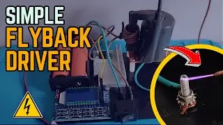 How To Make High Voltage Transformer (10000V) | High Voltage Flyback Driver | Flyback Transformer