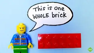 Easy Peasy LEGO® Brick Fractions (stop motion)