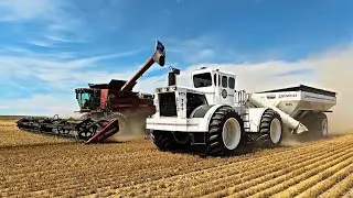 Let's GO! MONSTER BIG BUD! Fire That PTO Up! Time To Chase Combines! 