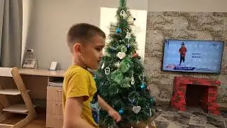 decorate the Christmas tree 2023 / шыршаны безендіру/ Украшение новогодней елки