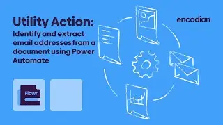 Extract email addresses from a document using Power Automate