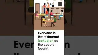 Phrasal Verb Look On