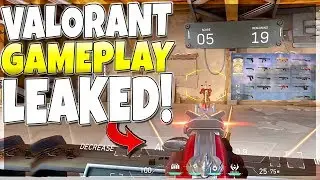VALORANT LEAKED BETA GAMEPLAY!!  ALL CLASSES, WEAPONS, MODES