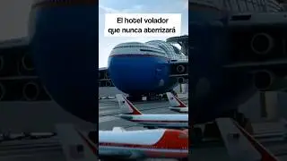 INCREÍBLE! Un hotel volador. Te quedarias?