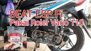 Honda Beat Esp Fi ganti roler milik Vario 110 Karbu