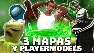 3 INCREIBLES MAPAS +  PLAYERMODELS | GMOD
