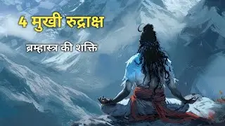 4 मुखी रुद्राक्ष: विद्या, शक्ति का वरदान। सृष्टिकर्ता ब्रह्मा की शक्ति युक्त, धारण विधि, मंत्र, लाभ।
