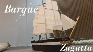 Барк "Zagatta" из пластилина