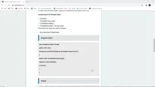 Processes and Threads in Java | Difference between Process and Thread