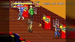 Streets of Rage 2 - Sonia the Hedgehog playthrough