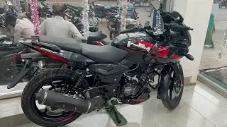 New Bajaj Pulsar 220f Carbon Red Walkaround Review.! INDIA’s fastest sports bike ! ₹- 1.70 लाख